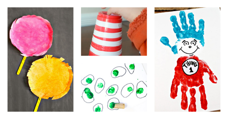 Dr Seuss art activities for preschoolers Facebook 1200x629