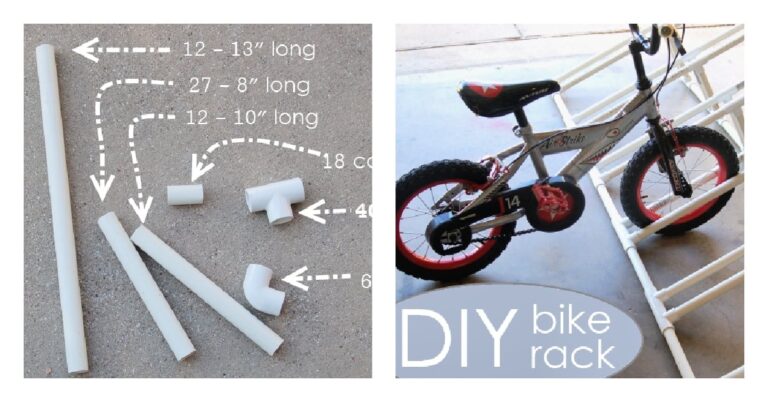 DIY Bike rack instructions Kids Activities Blog FB