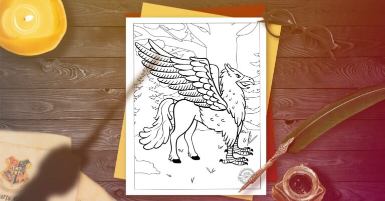 Harry Potter Magical Beasts Coloring Pages Facebook