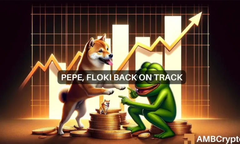 PEPE FLOKI back on track 1000x600