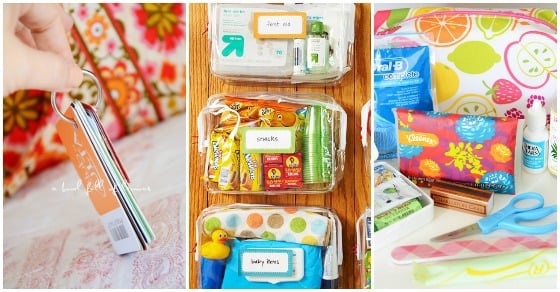 purse and diaper bag organization tricks