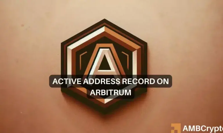 Arbitrum active addresses 1000x600