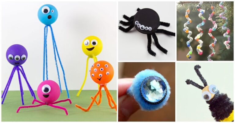 Best Pipe Cleaner Crafts Kids Activities BlogFB