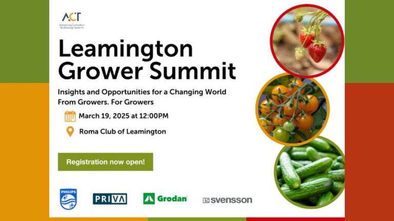 3rd ACT Leamington Grower Summit