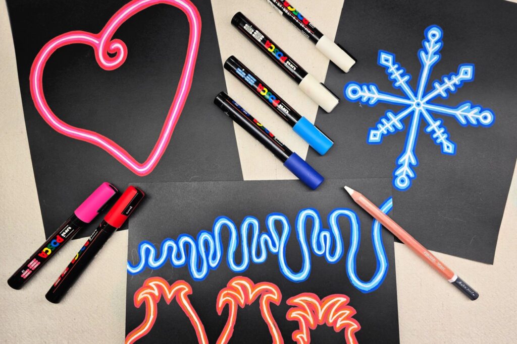 painting neon complete horiz kids activities blog