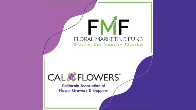 Floral Marketing Fund and CalFlowers partnership