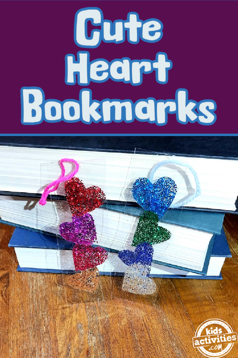 Heart Bookmark featured Kids Activities Blog