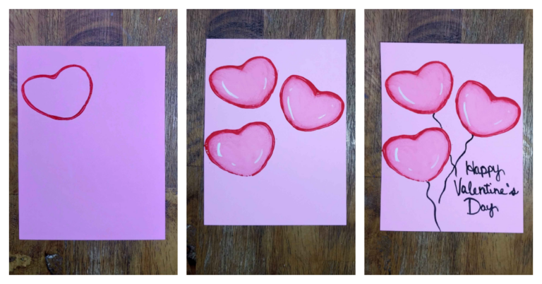 Homemade Valentines Cards social kids activities blog