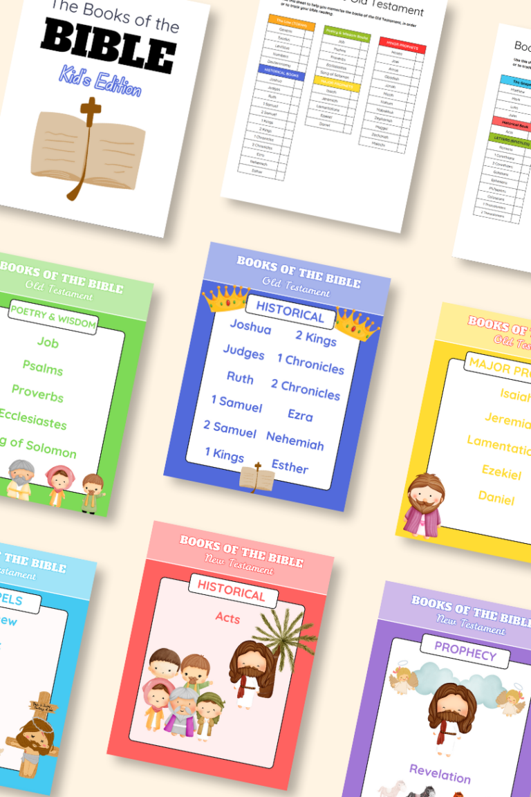 Books of the bible for kids feature