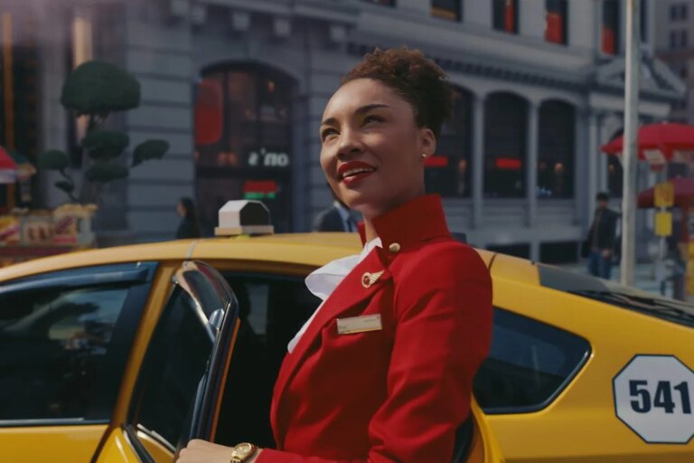 Virgin Atlantic ad 2025 campaign e1744630409223