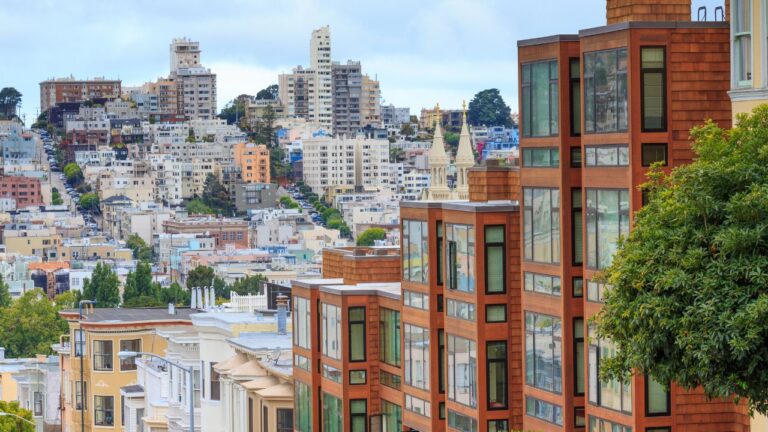 Brookfields portfolio now includes troubled loans backed by more than 2000 San Francisco apartments. Image Getty